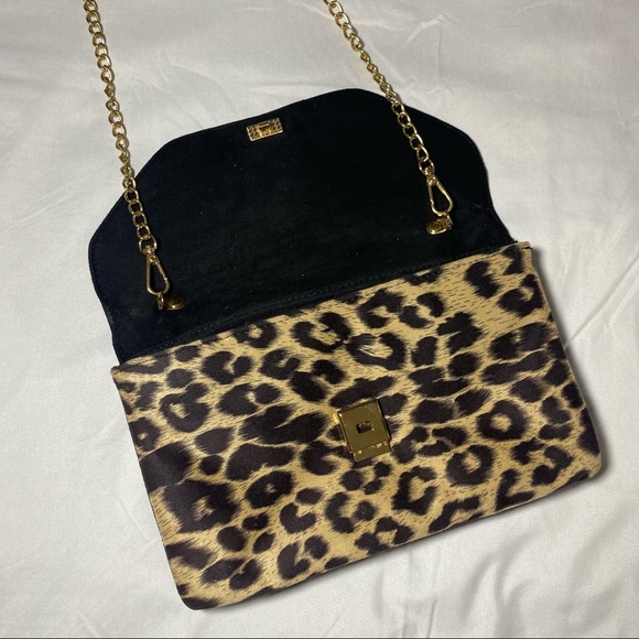 LEOPARD PRINT SOFT SUEDE BAG - Picture 3 of 9